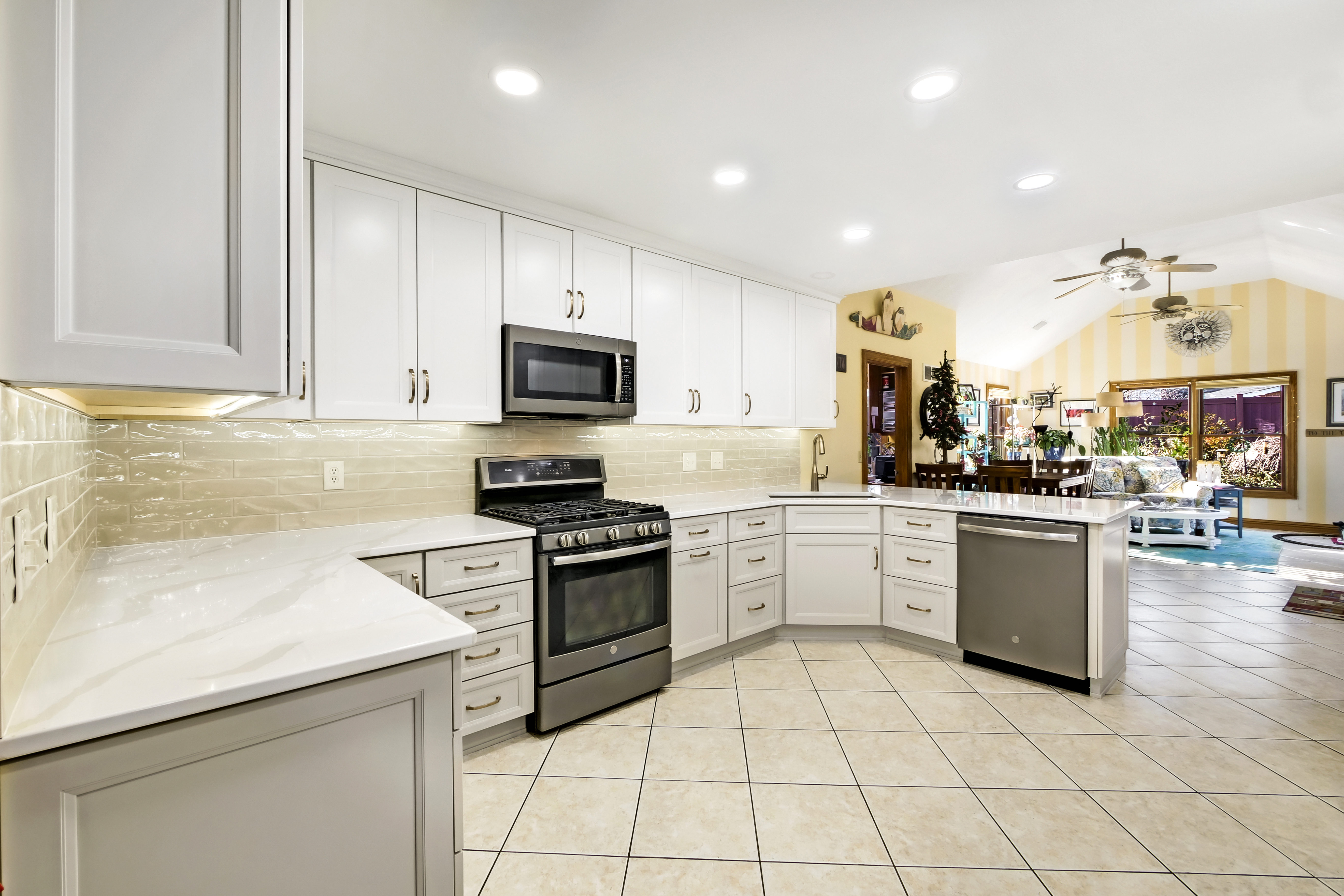 Croyden kitchen remodel by Hughes