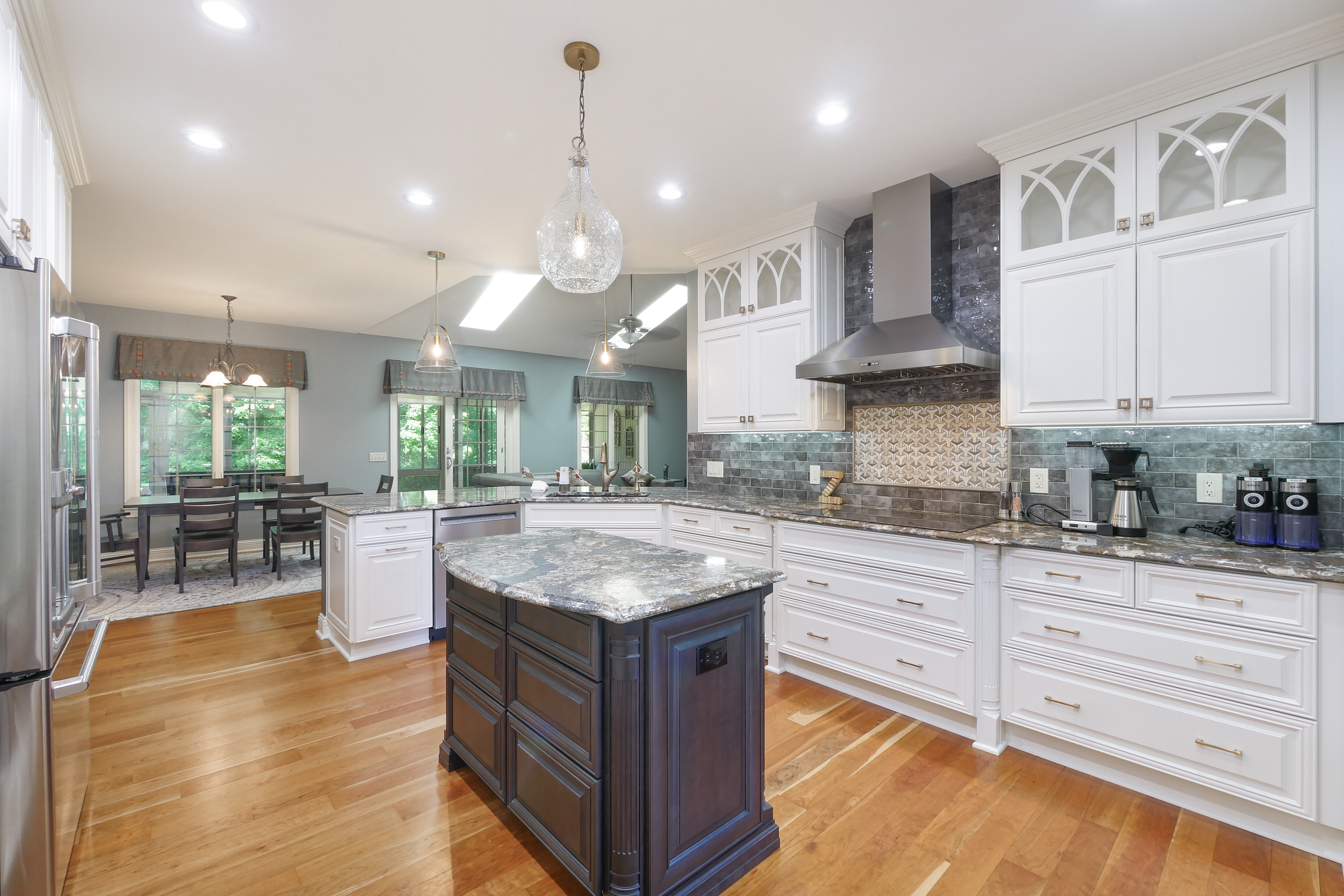 Vineyard kitchen project by Hughes